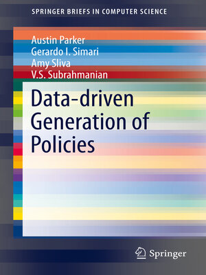 cover image of Data-driven Generation of Policies